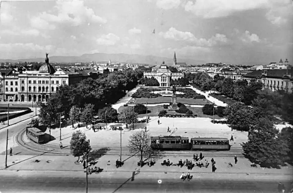 Trg kralja Tomislava 1957. godine